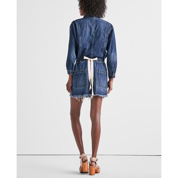 NWOT LUCKY BRAND Womens' Workwear Denim Long Sleeve Dress Size XL (PLEASE READ) - Picture 3 of 9